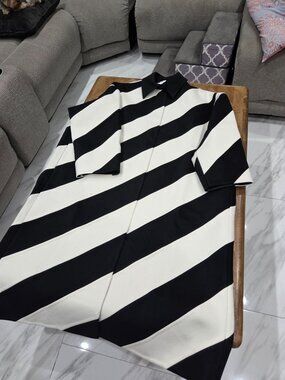 VALENTINO Cashmere & Wool Long Oversized Coat IT44 US8 UK12 L new $10,569.00
